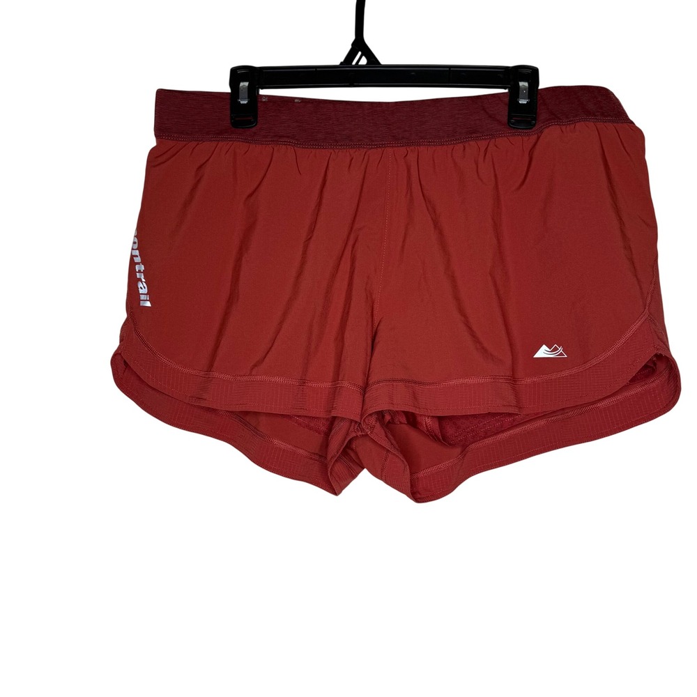 Columbia Montrail Women's Red Running Shorts‎ with Pockets Sz XL